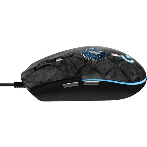 NBA Minnesota Timberwolves Dark Rust G203 Prodigy RGB Wired Gaming Mouse Skin